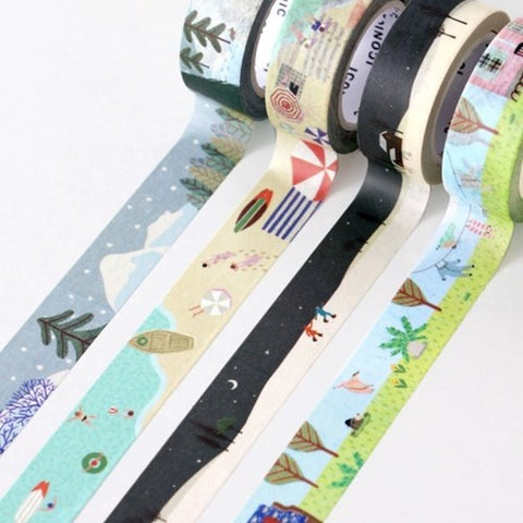 SEASON Masking Tape [4types]