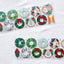 Christmas Wreath Seal Sticker | Deco Sticker