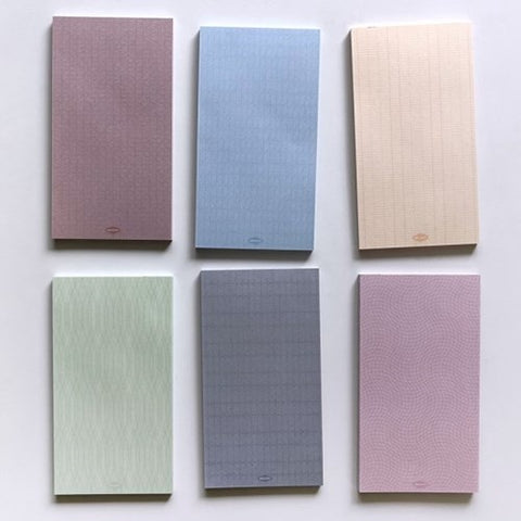 Patterned Memo Pad Set
