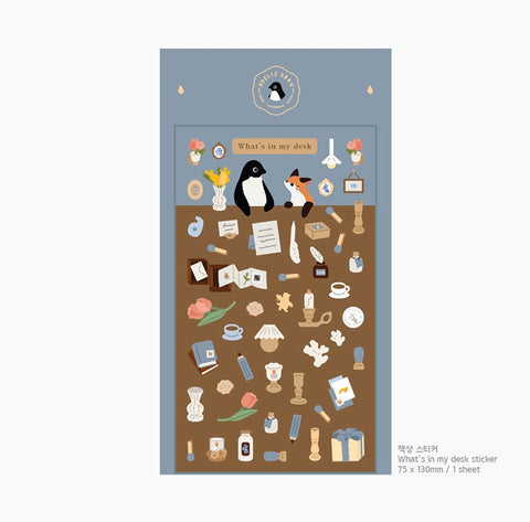 Penguin Seal Sticker [Desk]