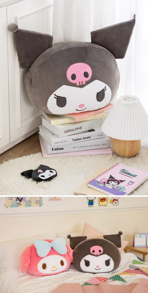 SANRIO Kuromi Face Cushion