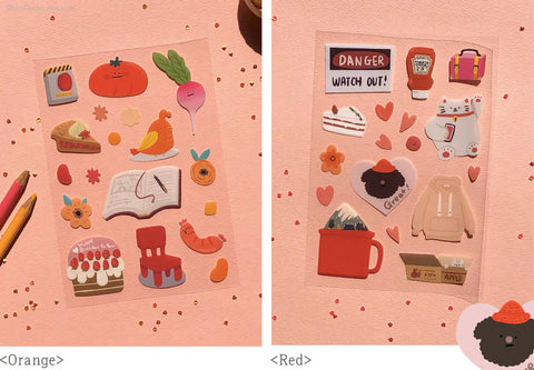 O-ssum Deco Stickers [8types]