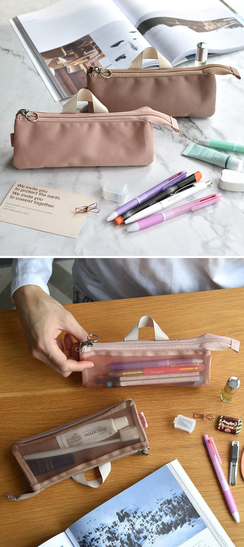 3Way Pencil Collector Pocket Pouch [4colors]