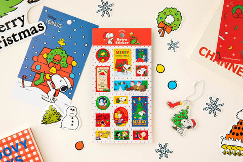 Peanuts Winter Christmas Sticker