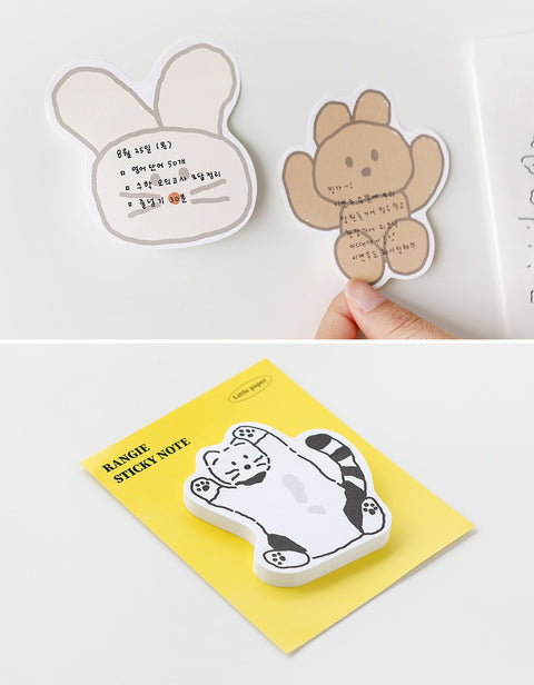 Romane Shape Sticky Note [8types]