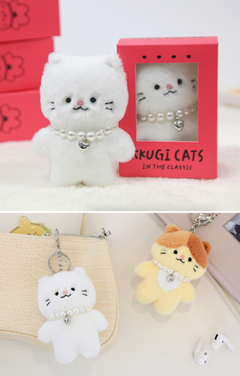 Cat Key Ring [4types] | Kitty Key Chain