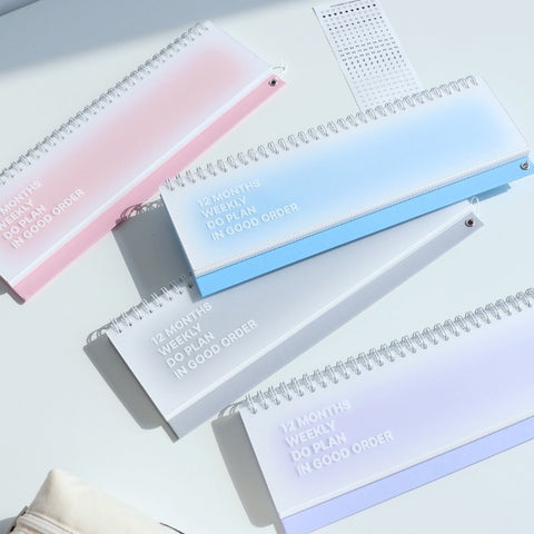 Do Weekly Planner 12months [4colors] | Desk Study Planner