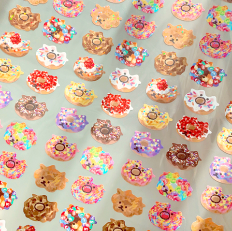Kitty Planner Sticker [Donuts]