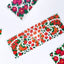 Peony & Trumpet Creeper Seal Sticker [4types] | Deco Sticker