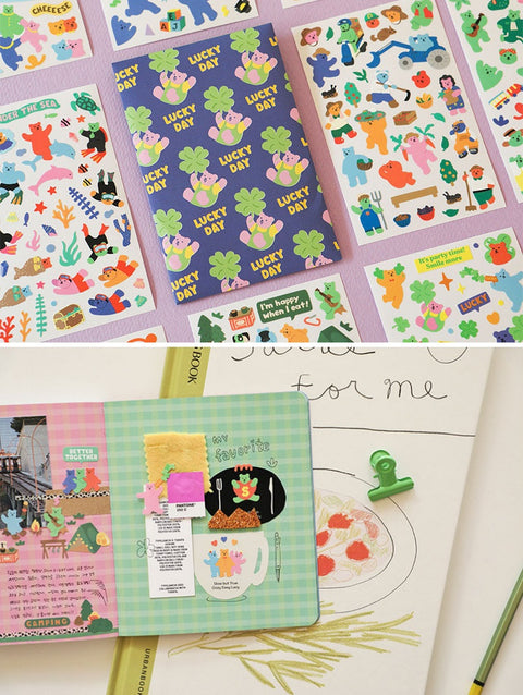 Jelly Bear Sticker Pack 3.0 | 12sheets