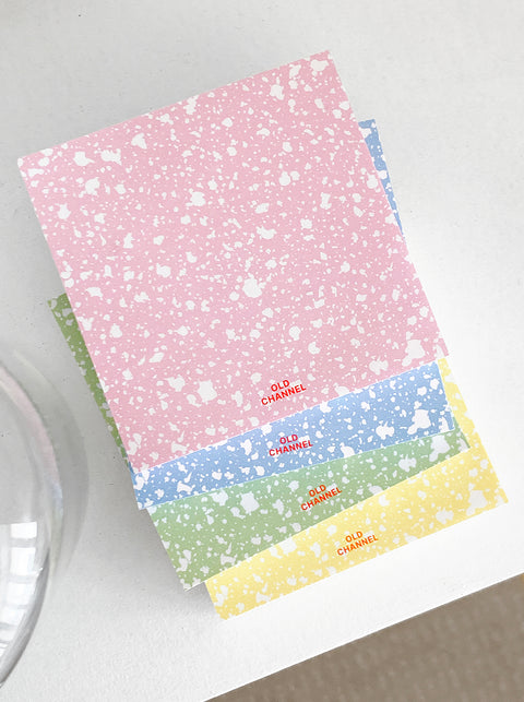 Snow Memo Pad [4colors]