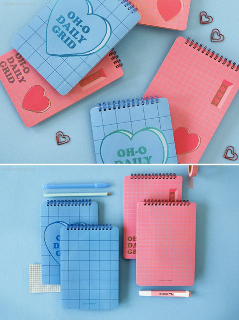 Grid Notebook [2colors] | Squared Journal