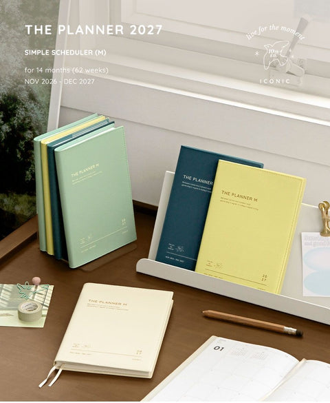 2027 The Planner M Weekly Planner [4colors]