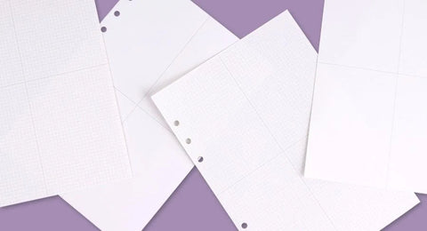 A5 6 Ring Jumbo Refill [Quarter] | A5 Inserts