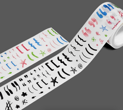 GLEN Special Characters Kiss Cut Tape