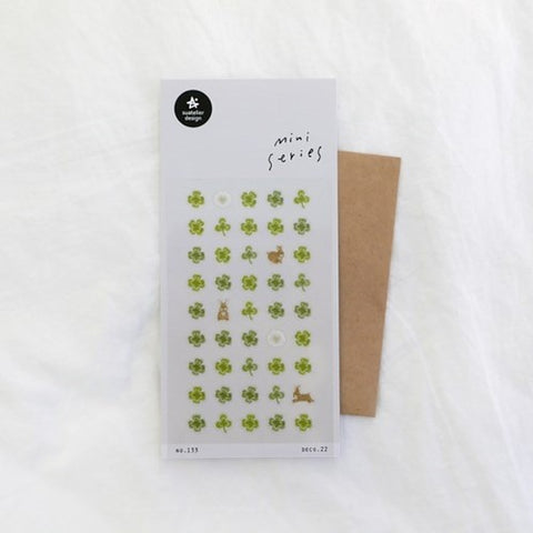 Planner Sticker [133 deco.22] | fourleaf clover