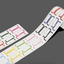 GLEN Name Tag Kiss Cut Tape | Label | Index