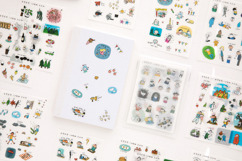 Patting Patting Daily Deco Sticker Pack v.10 | 10sheets