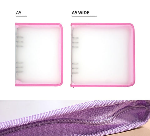 A5 WIDE 6ring Binder Cover [10colors]