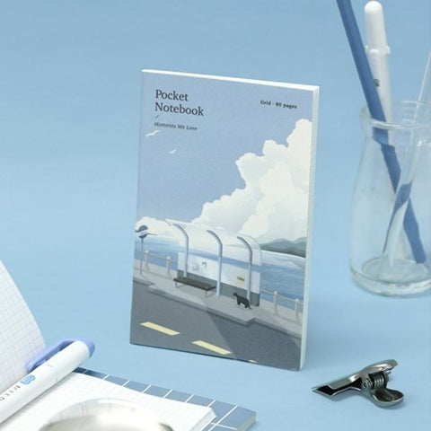 Pocket Notebook v.3 _ Grid [4types] | Squared Notebook