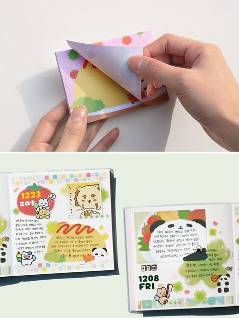 Yummy Panda Memo Pad [4types]