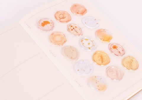 Sealing Wax Sticker [Milky Yellow]