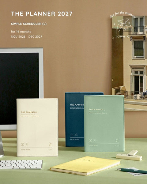 2027 The Planner L Monthly Planner [4colors]
