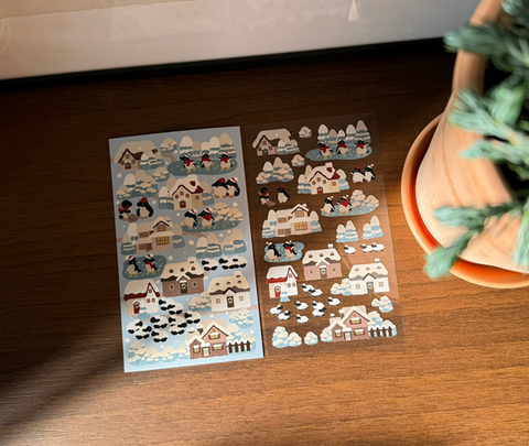 Penguin Seal Sticker [Snowy Village]