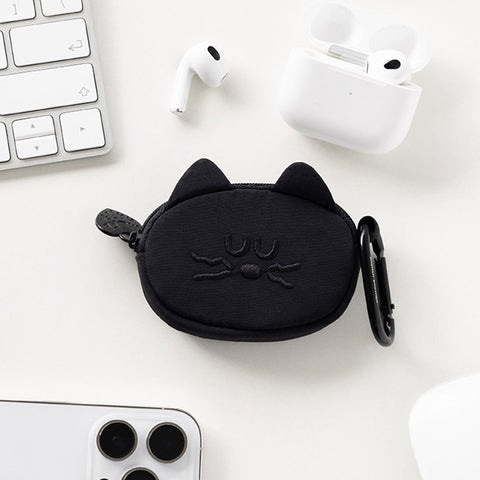 Brunch Brother Black Mogry AirPods Pouch