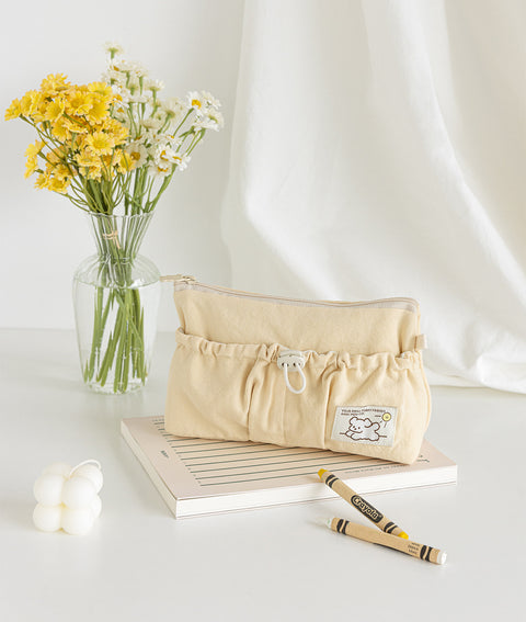 Coi String Pocket Pencil Pouch [4colors] | Daily Pouch