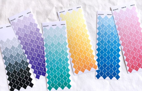 Deco Seal Sticker _ Twinkle [6colors] | Planner Deco Sticker
