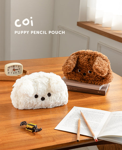 Coi Puppy Pencil Pouch [2colors]