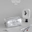momossi Marshmallow Pencil Pouch [Silver] | Pen Case