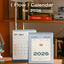 2026 Flow Desk Calendar | Desk Scheduler 2026