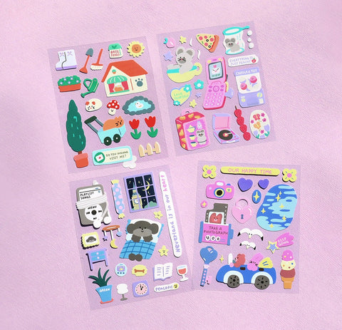 GGU GGU Sticker Pack ver.7 | 4sheets