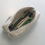 Clam Round Pencil Case [Oatmeal Gray] | Pen Pouch