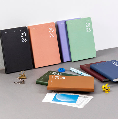 2026 Basic Weekly Planner [8colors]