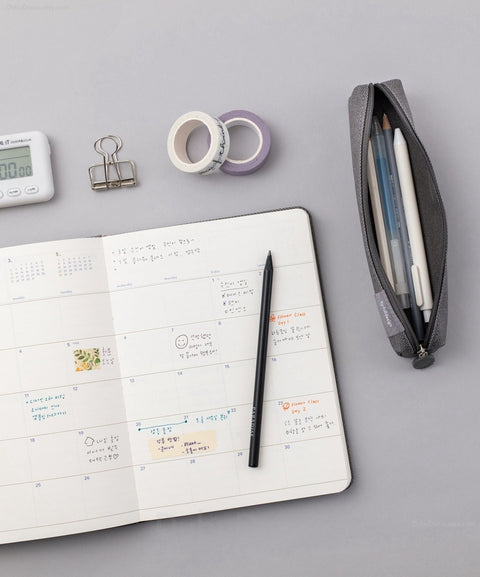 Pencil Pocket Single v.6 [2colors] | Pen Case