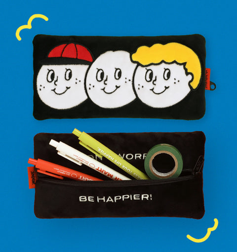 MNNS Fluffy Pencil Pouch | Pen Case