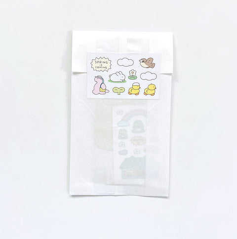 Spring Dinosaur Stickers Pack | 11sheets