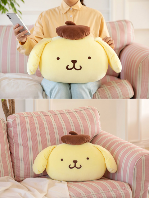 SANRIO Pompompurin Face Cushion