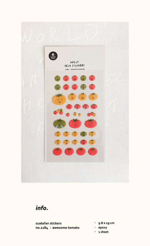 Planner Stickers [1184 awesome tomato]