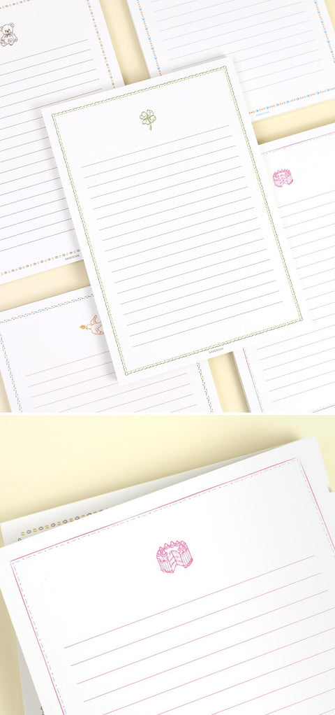 Near & Deer Memo Pad [8types] | Letter