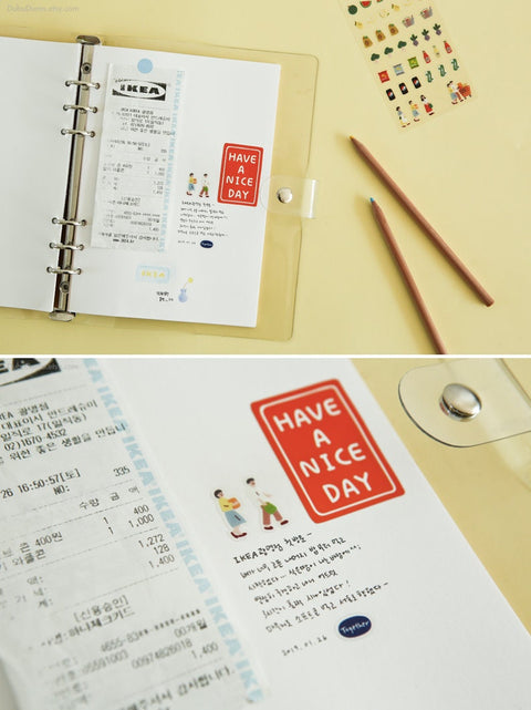Planner Deco Seal Sticker [05 Bakery]