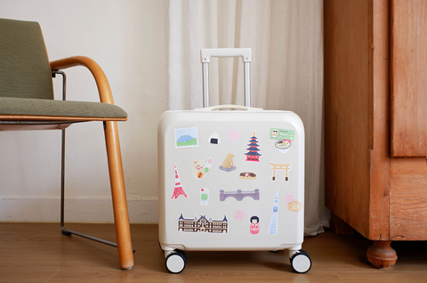 Planner Seal Stickers [1528 Tokyo travel diary]