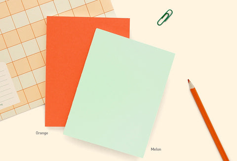 Color Pocket Scrapbook Ver.2 [11colors] | Blank Notebook