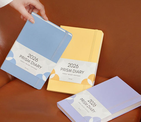 2026 PRISM B6 Weekly Diary [12colors] | Weekly Planner