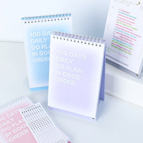Do Weekly Daily Planner 100Days [4colors] | Desk Study Planner