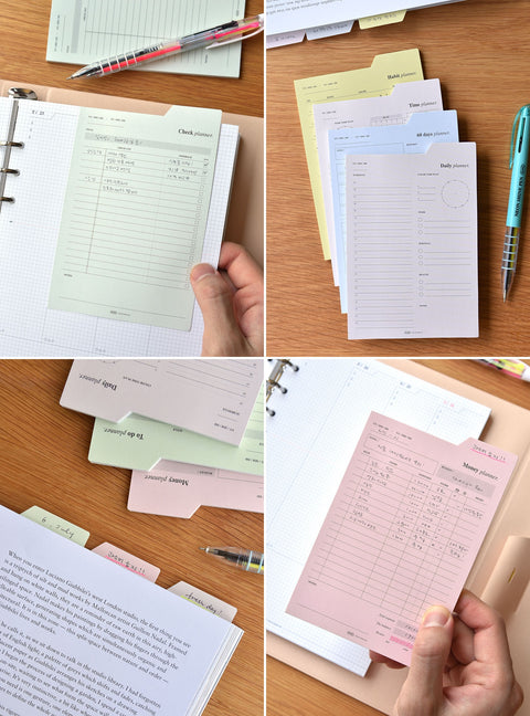 Index Planner Sticky Notes [12types] Sticky Memo