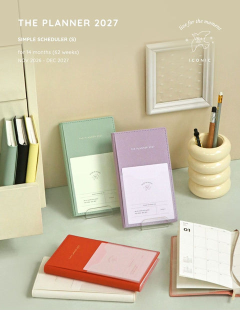 2027 The Planner S Weekly Planner [6colors]